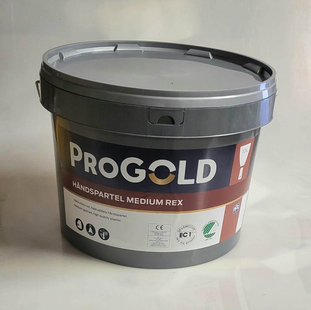 ProGold Håndspartel Medium Rex, bruges til gipsvægge og andre overflader