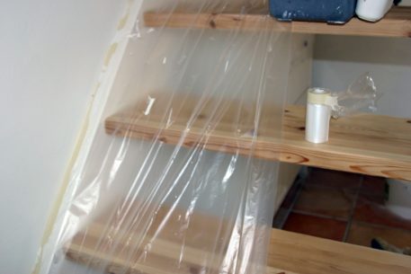 Afdækning pap, plast og filt