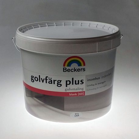 Beckers Gulvmaling Plus, PU-Lak med Glans 50 til betongulve inde og ude