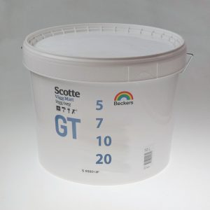 Beckers Scotte GT 10L Glans 5 , 7, 10 og 20 Høj slidstyrke og dækkeevne