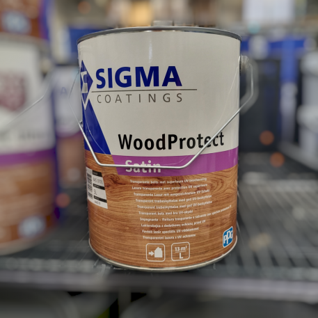 Sigma WoodProtect Satin, transparent træbeskyttelse